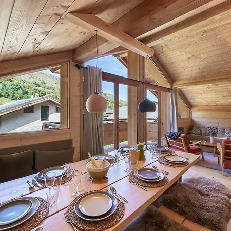 Neuf Et Cosy, Proche Des Pistes, Avec Cheminee Et Parkings Dedies - Fr-1-570-11 Appartement